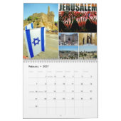 Calendar jerusalem kalender (Feb 2027)