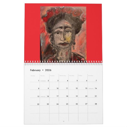 Calendar Kalender (Feb 2026)