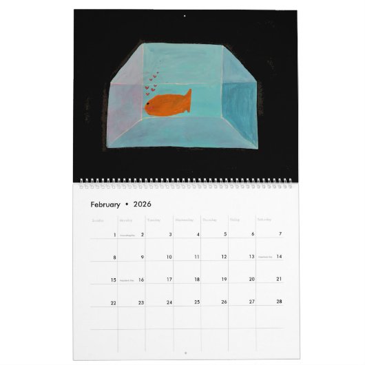 Calendar Kalender (Feb 2026)