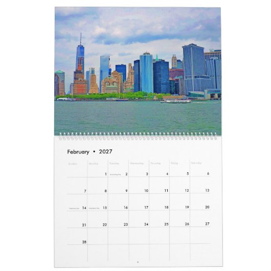 Calendar Kalender (Feb 2027)