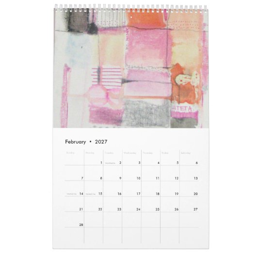 Calendar Kalender (Feb 2027)