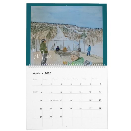 Calendar Kalender (Mär 2026)