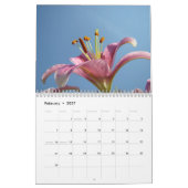 CALENDAR LILIES Kalender LILY Blume Sommer (Feb 2027)