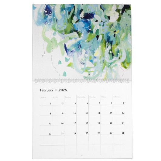 Calendar Nebulae Kalender (Feb 2026)