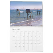 Calendar of seaside of France Kalender (Mär 2026)