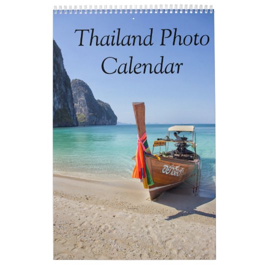 Calendar of Thailand Fotos Kalender (Titelbild)