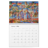 Calendar~Paintings 2019 inspiriert bis zum Kalender (Jan 2026)