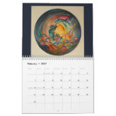 Calendar~Paintings 2019 inspiriert bis zum Kalender (Feb 2027)