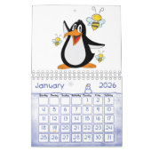 Calendar Penguin 2021 Kalender (Jan 2026)