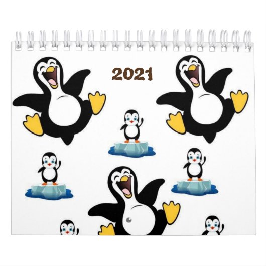 Calendar Penguin 2021 Kalender (Titelbild)