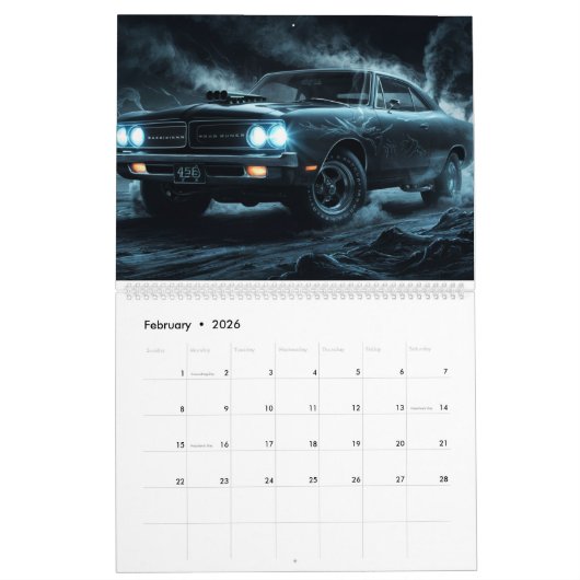Calendar Reihe 6a Kalender (Feb 2026)