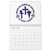 Calendar Saint James Way Kalender (Mär 2027)