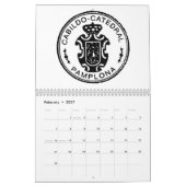 Calendar Saint James Way Kalender (Feb 2027)