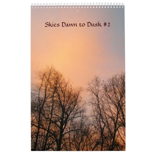Calendar - Skies Dawn to Dusk #2 Kalender (Titelbild)
