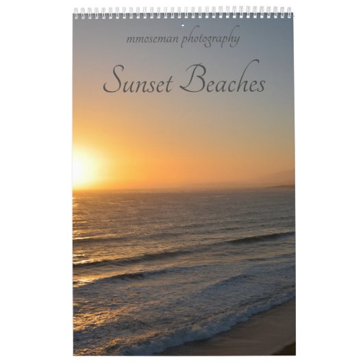 Calendar Sunset Beach Kalender (Titelbild)