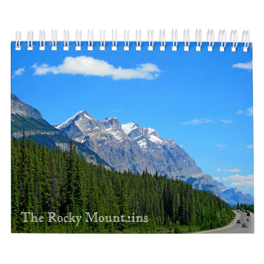 Calendar The Rocky Mountains, Kanada Kalender (Titelbild)