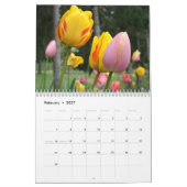 CALENDAR TULIPS Kalender Tulip Blume (Feb 2027)