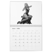 Calendar Vintag Blonde Button-up Girls 2011 Kalender (Mär 2026)