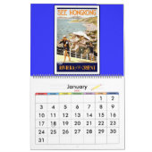 Calendar Vintage Travel Posters 2 Kalender (Jan 2027)