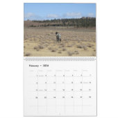 Calendar, Wild Horses, Eastern Sierra, California Kalender (Feb 2026)