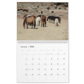 Calendar, Wild Horses, Eastern Sierra, California Kalender (Jan 2026)