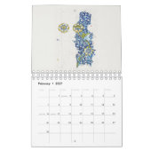 CALENDAR: WILLIAM MORRIS DESIGNS  KALENDER (Feb 2027)