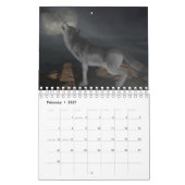 Calendar wolf kalender (Feb 2027)