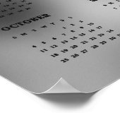 Calendar, Yearly Beautiful Stallion Horse Poster (Ecke)