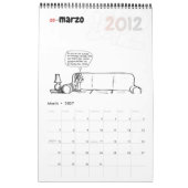Calendario 2012 YonoFui Kalender (Mär 2027)