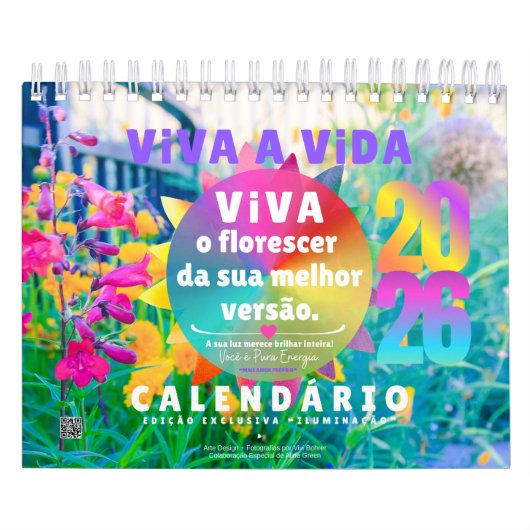 Calendário 2026 :: Viva a Vida Edição ILUMINAÇÃO Kalender (Titelbild)