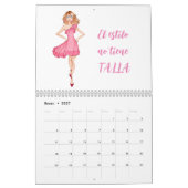 CALENDARIO CHICAS DE MODA  KALENDER (Jan 2027)