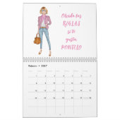 CALENDARIO CHICAS DE MODA  KALENDER (Feb 2027)