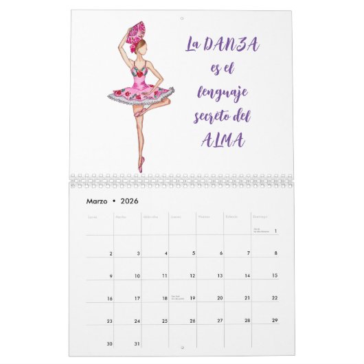 CALENDARIO CHICAS DE MODA KALENDER (Mär 2026)