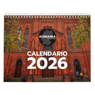 Calendario de Pared 2026 | Alemania desconocida Kalender
