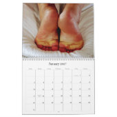 Calendario de pies kalender (Jan 2027)