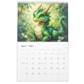 Calendario Dragones Kalender (Mär 2027)