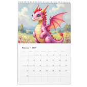 Calendario Dragones Kalender (Feb 2027)