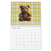 CALENDÁRIO INFANTIL FOFO COM ESTAMPA DE URSINHO DE KALENDER (Mär 2026)