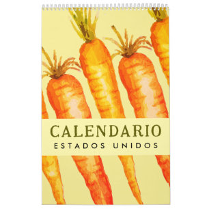 Calendario Naturaleza   Spanische Sprache USA 2026 Kalender
