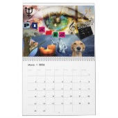 Calendario Signos del Zodíaco en Collage Kalender (Mär 2026)