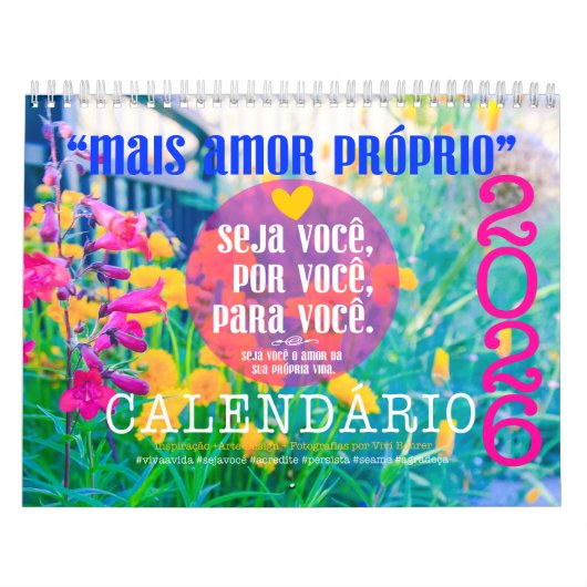 Calendário VINTE 26 :: Mais Amor Próprio Kalender (Titelbild)