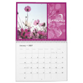 Calender 2013 Rosa schöne Blume Kalender (Jan 2027)