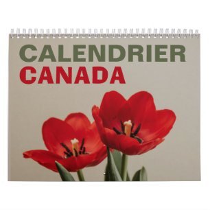 Calendrier Canada   2026 Französisch Kanadier Kalender