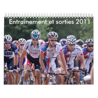 Calendrier d'entrainements und Ausfälle 2011 Kalender