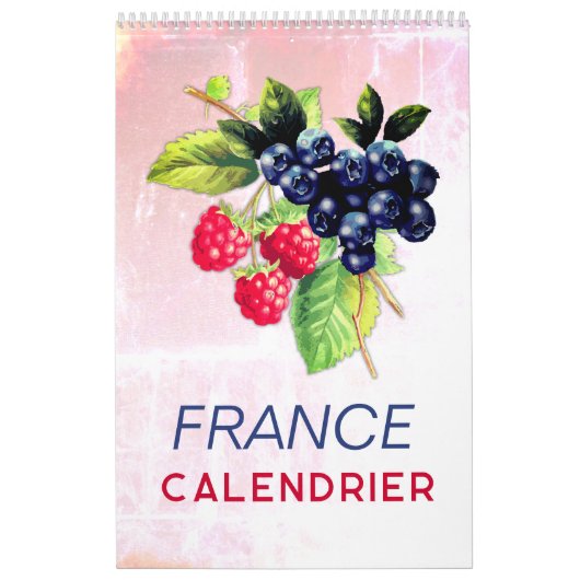 Calendrier France avec Jours Fériés | Mauer von 20 Kalender (Titelbild)