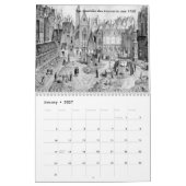 calendrier Paris autrefois Kalender (Jan 2027)