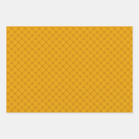 Calendula (Gold) Geschenkpapier Set (Vorderseite 2)