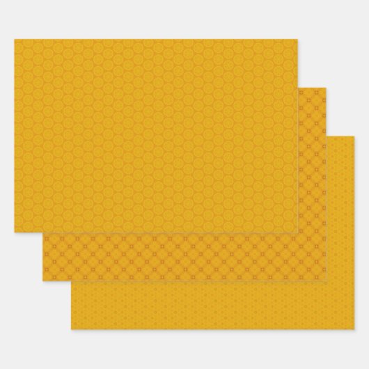 Calendula (Gold) Geschenkpapier Set (Set)