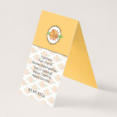 Calendula hausgemachte Bath & Body Label | Geschen (Rückseite)