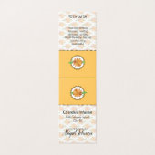 Calendula hausgemachte Bath & Body Label | Geschen (Außenseite Aufgefaltet)